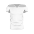 Badger Sport Adult Elusive Football Jersey, Sizes 2XL-4XL (A00173-043008), Color 'White/White'